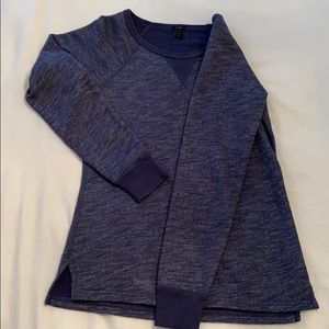 J. Crew Blue Heather Crew Neck NEVER WORN